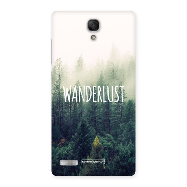 Wanderlust Back Case for Redmi Note