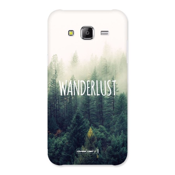 Wanderlust Back Case for Samsung Galaxy J5