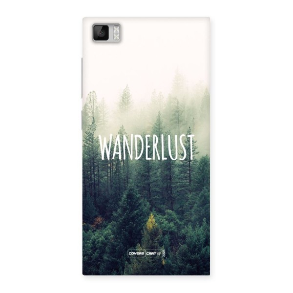 Wanderlust Back Case for Xiaomi Mi3