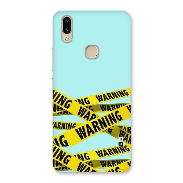 Warning Design Back Case for Vivo V9