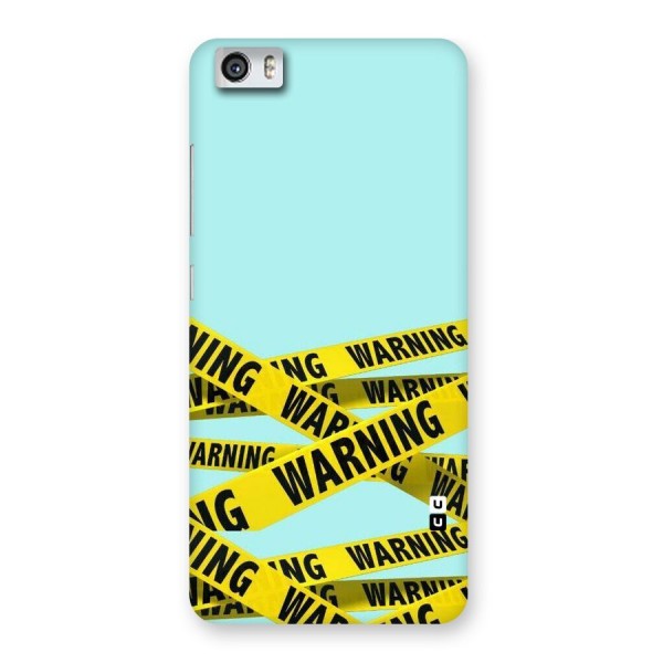 Warning Design Back Case for Xiaomi Redmi Mi5