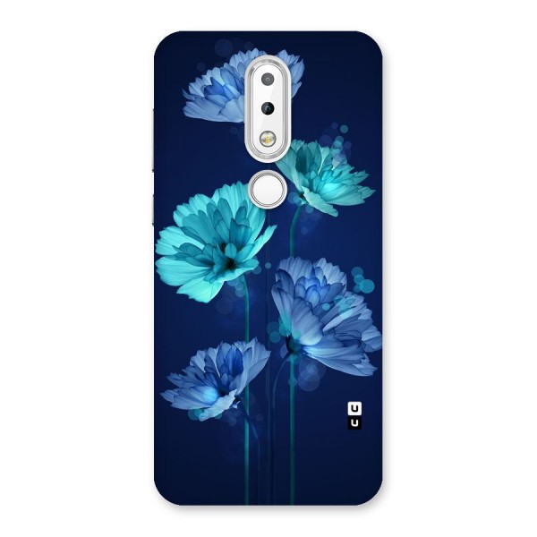 Water Flowers Back Case for Nokia 6.1 Plus