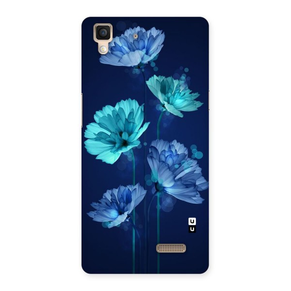 Water Flowers Back Case for Oppo R7