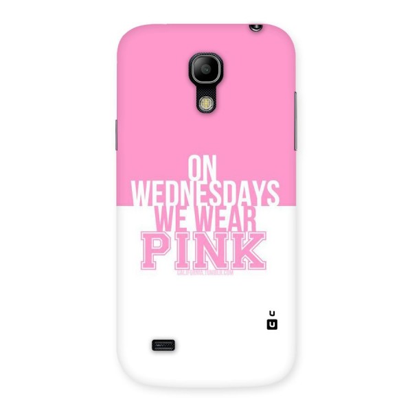 Wear Pink Back Case for Galaxy S4 Mini