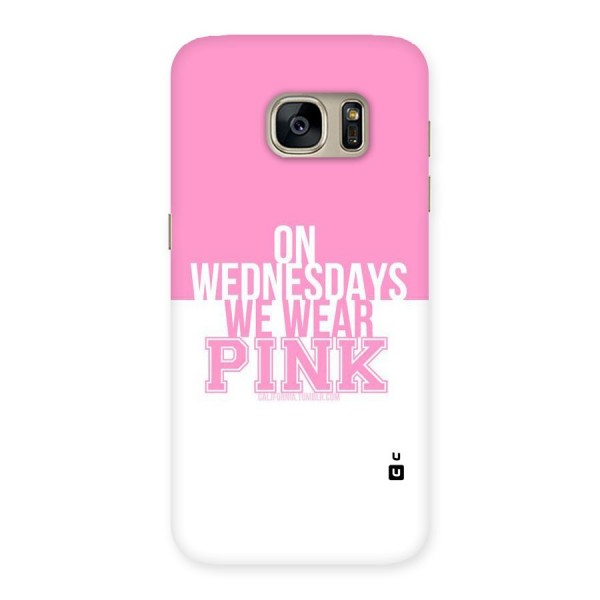 Wear Pink Back Case for Galaxy S7