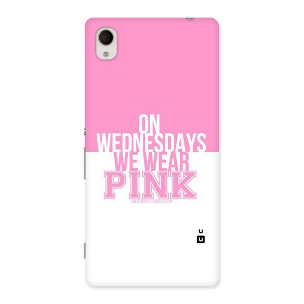 Wear Pink Back Case for Sony Xperia M4