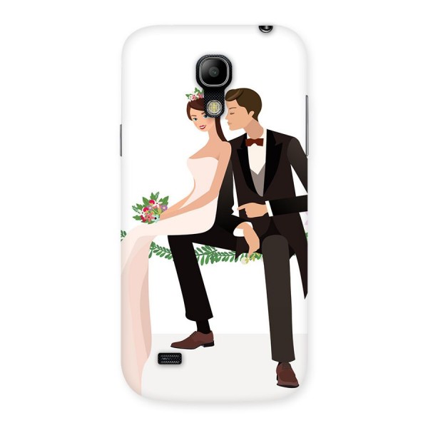 Wedding Couple Back Case for Galaxy S4 Mini