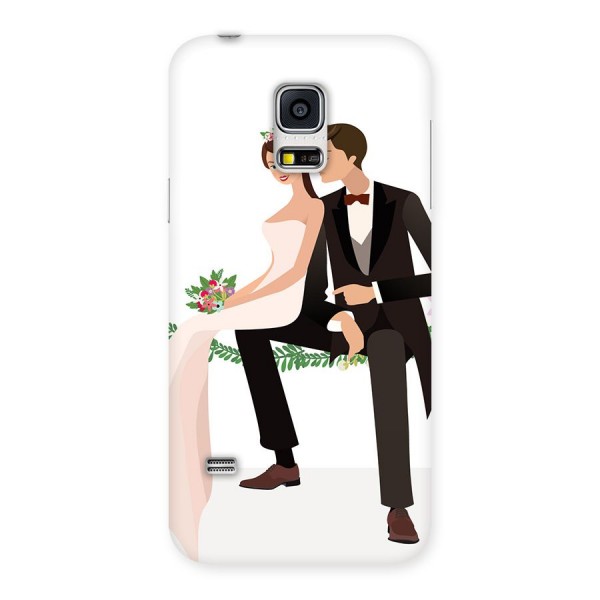 Wedding Couple Back Case for Galaxy S5 Mini