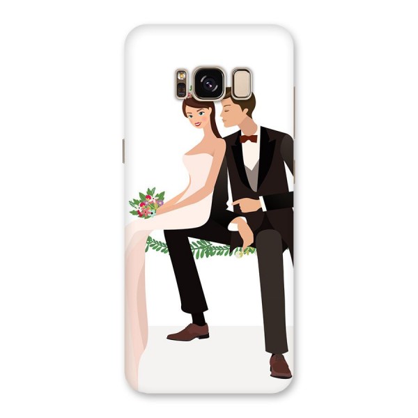 Wedding Couple Back Case for Galaxy S8
