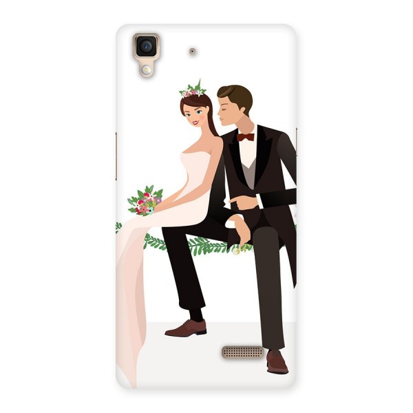 Wedding Couple Back Case for Oppo R7