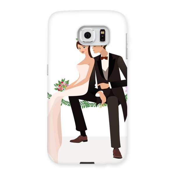 Wedding Couple Back Case for Samsung Galaxy S6