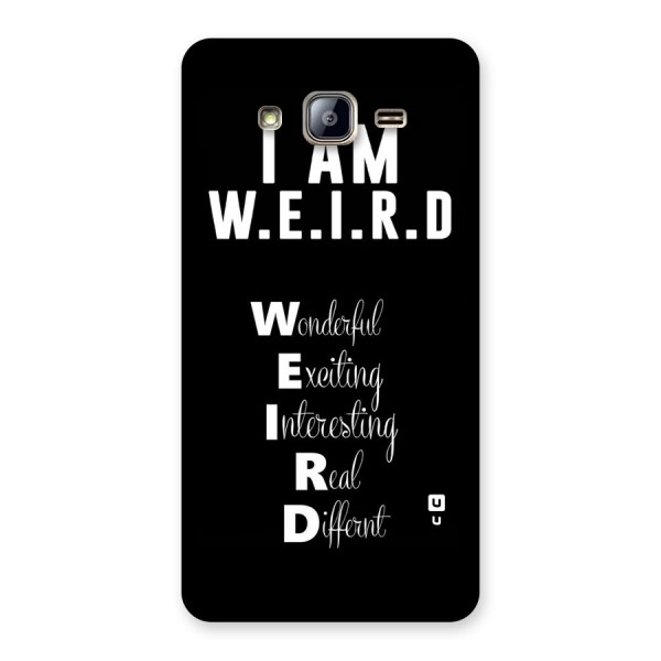 Weird Me Back Case for Galaxy On5