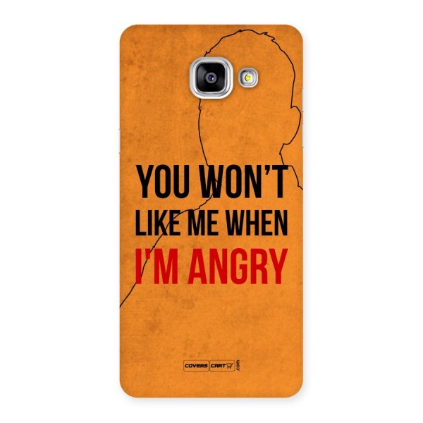 When I M Angry Back Case for Galaxy A5 2016