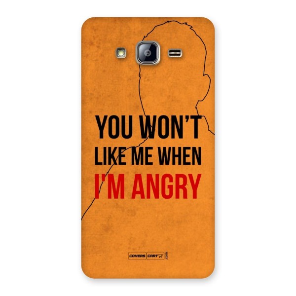 When I M Angry Back Case for Galaxy On5