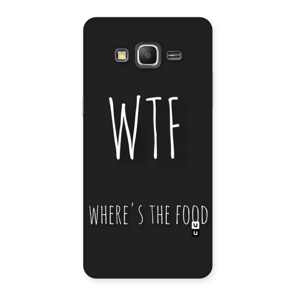 Where The Food Back Case for Galaxy Grand Prime