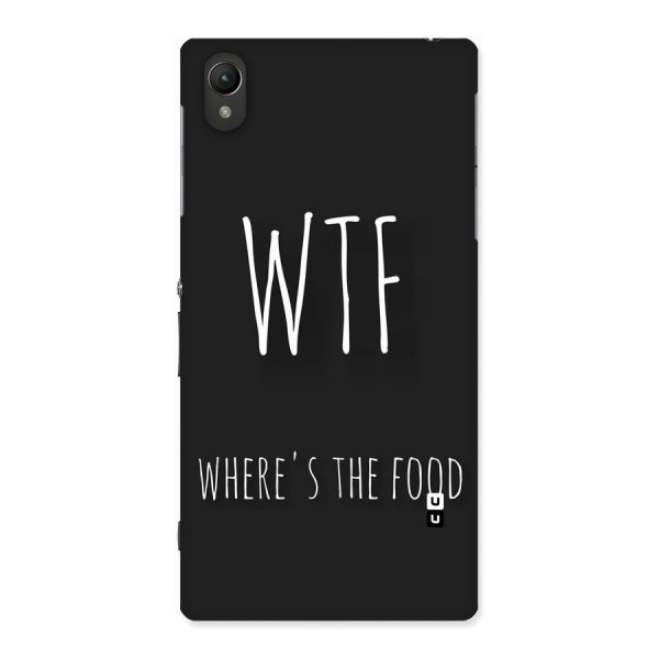 Where The Food Back Case for Sony Xperia Z1