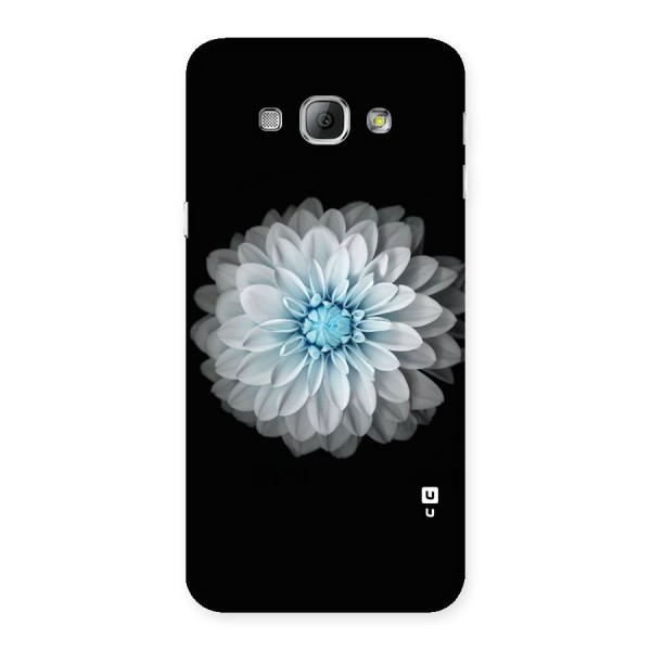 White Bloom Back Case for Galaxy A8