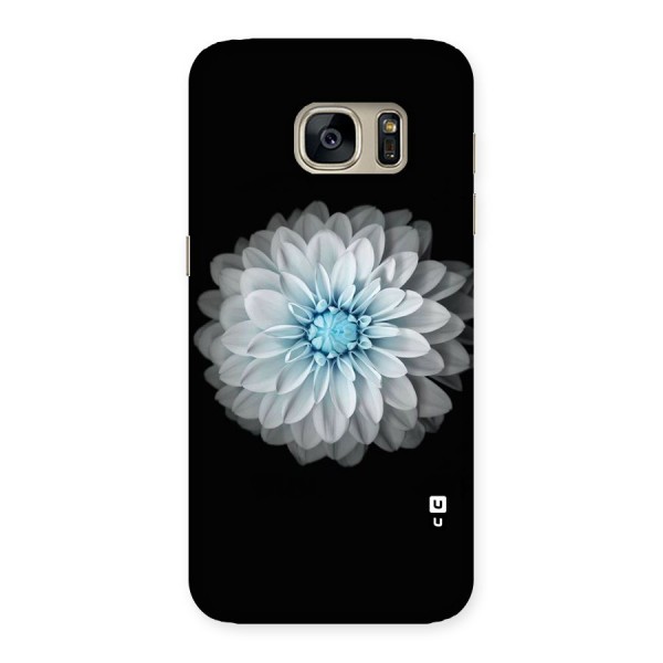 White Bloom Back Case for Galaxy S7