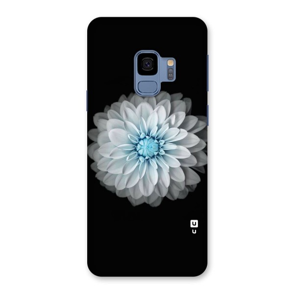 White Bloom Back Case for Galaxy S9