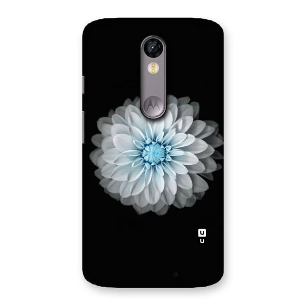 White Bloom Back Case for Moto X Force