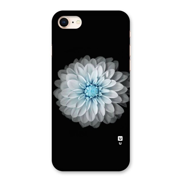 White Bloom Back Case for iPhone 8