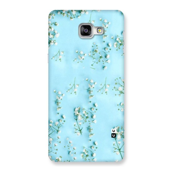 White Lily Design Back Case for Galaxy A9