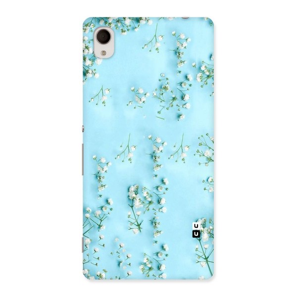 White Lily Design Back Case for Sony Xperia M4