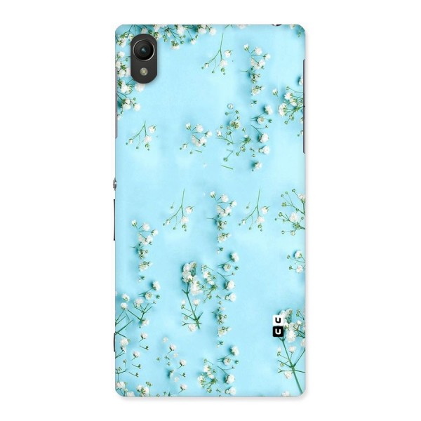 White Lily Design Back Case for Sony Xperia Z1