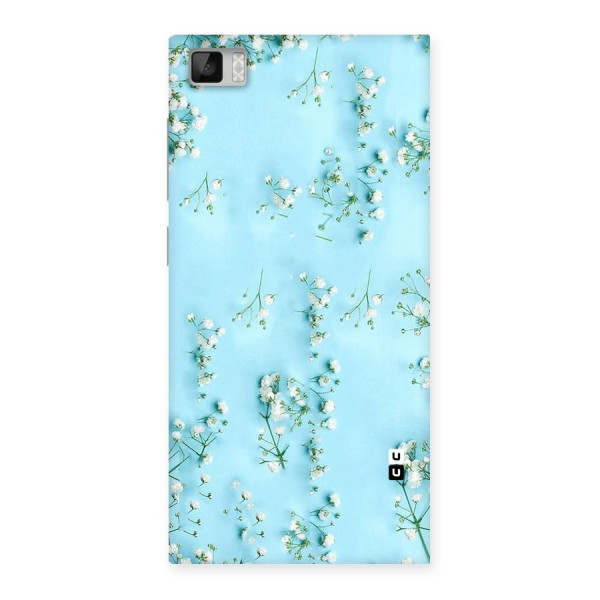 White Lily Design Back Case for Xiaomi Mi3