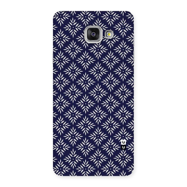 White Petals Pattern Back Case for Galaxy A7 2016