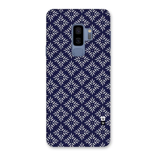 White Petals Pattern Back Case for Galaxy S9 Plus