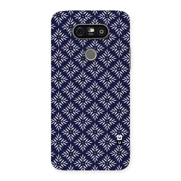 White Petals Pattern Back Case for LG G5