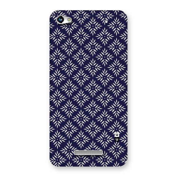 White Petals Pattern Back Case for Micromax Hue 2