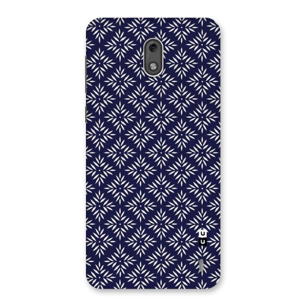 White Petals Pattern Back Case for Nokia 2