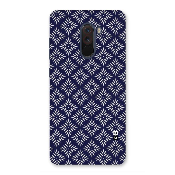 White Petals Pattern Back Case for Poco F1