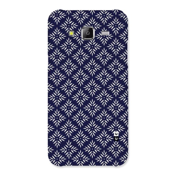 White Petals Pattern Back Case for Samsung Galaxy J5