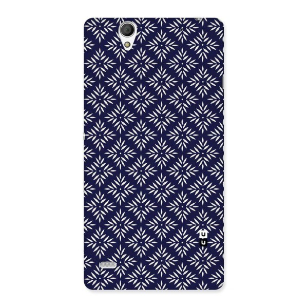 White Petals Pattern Back Case for Sony Xperia C4