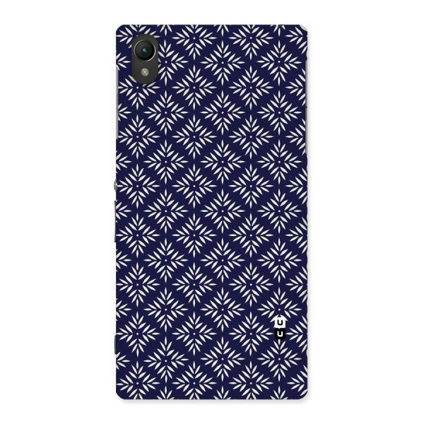 White Petals Pattern Back Case for Sony Xperia Z1