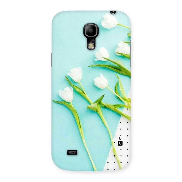 White Tulips Back Case for Galaxy S4 Mini