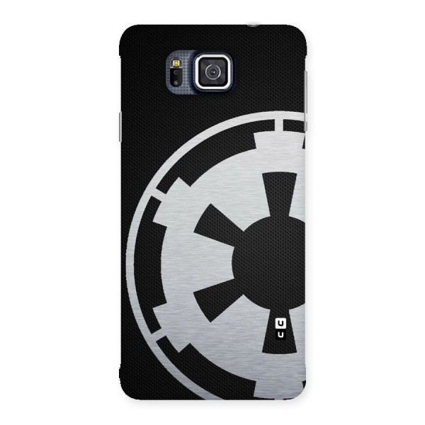 White Wheel Back Case for Galaxy Alpha