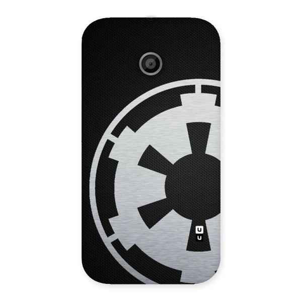 White Wheel Back Case for Moto E