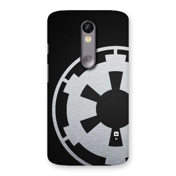 White Wheel Back Case for Moto X Force