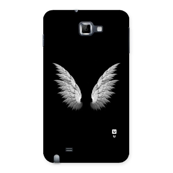 White Wings Back Case for Galaxy Note