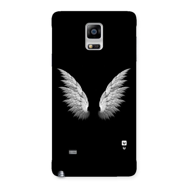 White Wings Back Case for Galaxy Note 4