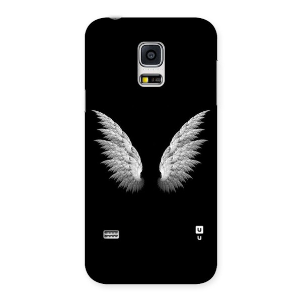 White Wings Back Case for Galaxy S5 Mini