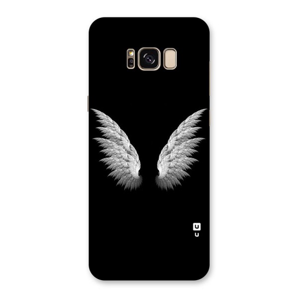 White Wings Back Case for Galaxy S8 Plus