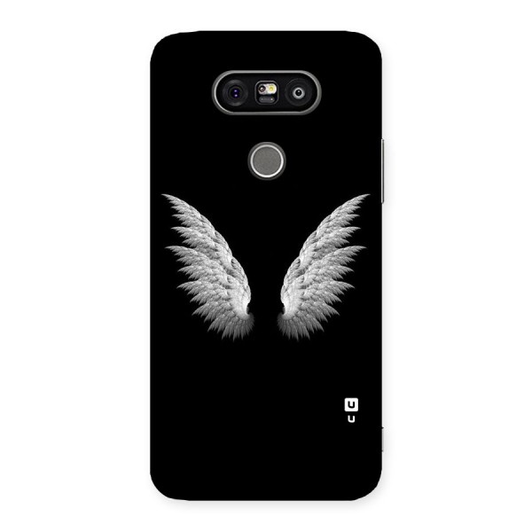 White Wings Back Case for LG G5