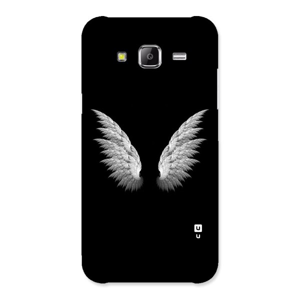 White Wings Back Case for Samsung Galaxy J5