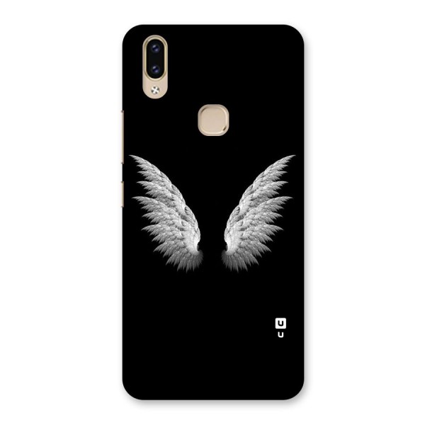 White Wings Back Case for Vivo V9