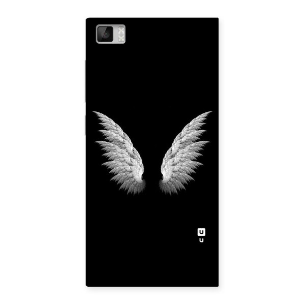 White Wings Back Case for Xiaomi Mi3